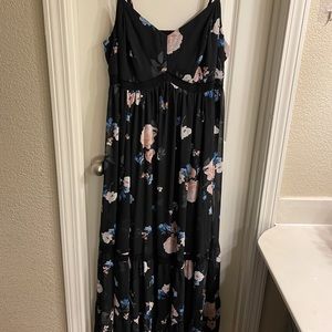 Torrid Black & Blue a Floral Maxi address